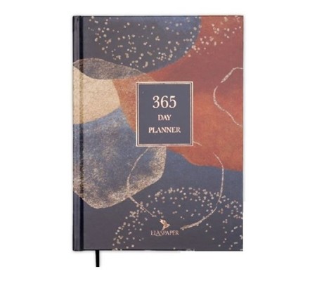 2021 365 Day Planner -Terracotta (Ciltli)