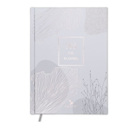 2021 365 Day Planner - İngilizce Mottolu (Ciltli)