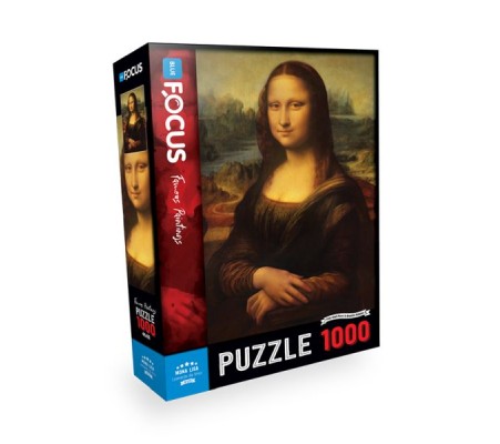 Blue Focus Puzzle Mona Lisa 1000 Parça