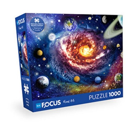 Blue Focus 1000 Parça Puzzle - Space (Uzay)