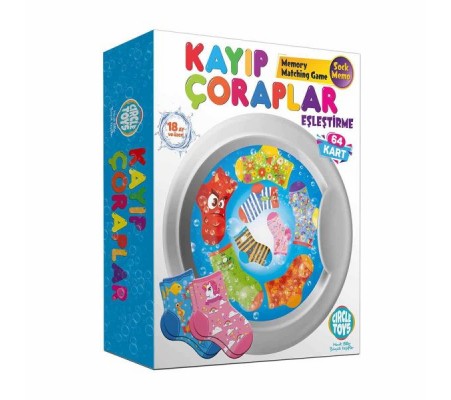 Circle Toys Kayıp Çoraplar Eşleştirme Oyunu