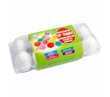 Circle Toys Geometrik Yumurta Eşleme Oyunu 10'lu