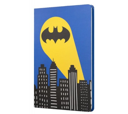 Batman Sert Kapak Butik Defter Mavi