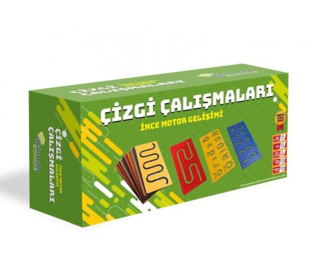 Çizgi Çalışmaları - İnce Motor Gelişimi (Ahşap)