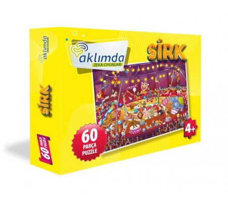 60 Parça Puzzle Sirk