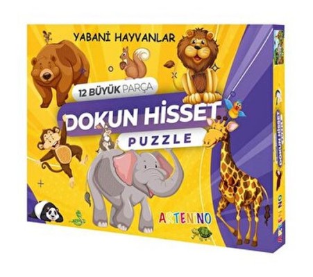 Yabani Hayvanlar - Dokun Ve Hisset Puzzle