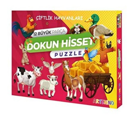 Çiftlik Hayvanları - Dokun Ve Hisset Puzzle