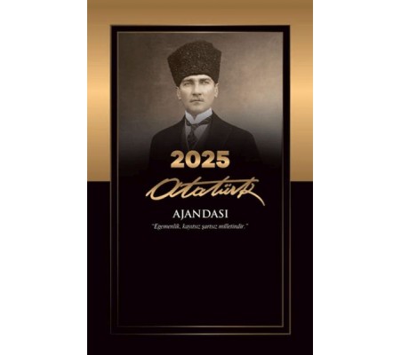 2025 Atatürk Ajandası - Kalpaklı