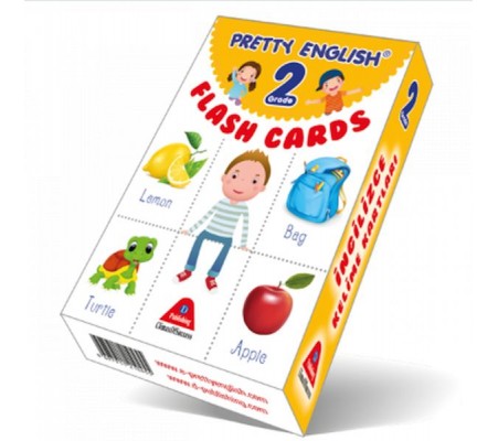 Pretty English Flash Cards 2 Grade