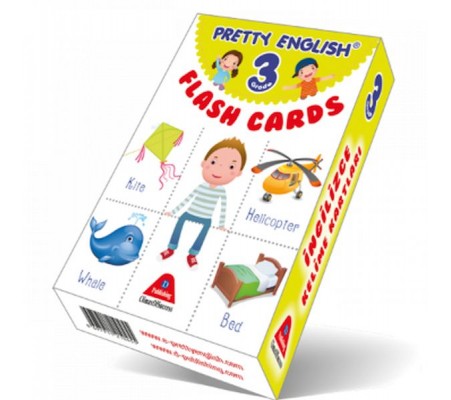 Pretty English Flash Cards 3 Grade