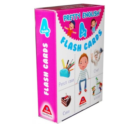 Pretty English Flash Cards 4 Grade