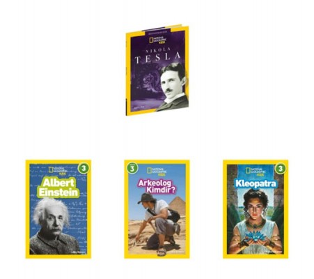 National Geographic Kids Kültür Kitapları Seti 4 Kitap