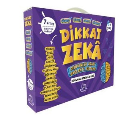 Dikkat - Zeka Ana Sınıfı Seti - 6 Yaş (7 Kitap)