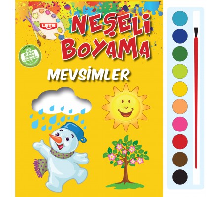 Neşeli Boyama - Mevsimler