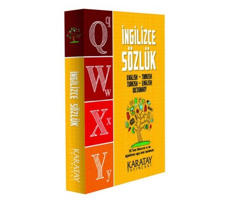 İngilizce Sözlük - Karton Kapak