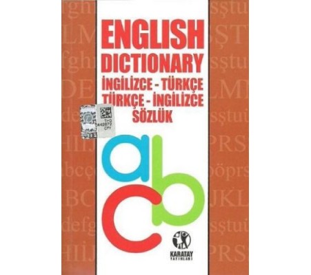 English Dictionary İngilizce-Türkçe Türkçe-İngilizce Sözlük (Cep Boy)