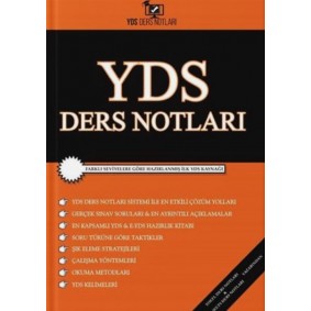 Sokak Kitapları Yayınları YDS Ders Notları Sokak Kitapları Yayınları YDS Ders Notları