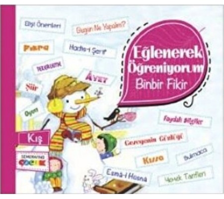 Eğlenerek Öğreniyorum - Binbir Fikir - Kış