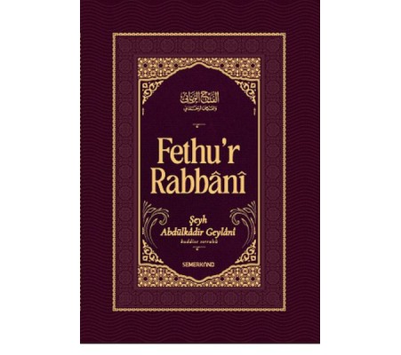 Fethur Rabbani-Abdülkadir Geylani