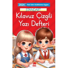 Standart Kılavuz Çizgili Yazı Defteri Standart Kılavuz Çizgili Yazı Defteri