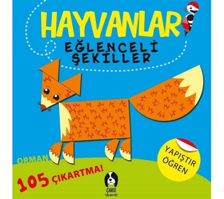 Hayvanlar Eğlenceli Şekiller - Orman