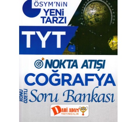 Dahi Adam TYT Nokta Atışı Coğrafya Konu Özetli Soru Bankası (Yeni)