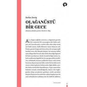 Olağanüstü Bir Gece Olağanüstü Bir Gece