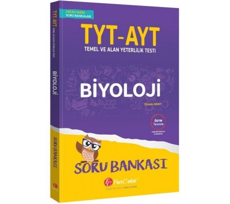 FenCebir TYT - AYT Biyoloji Soru Bankası Orijin Serisi (Yeni)