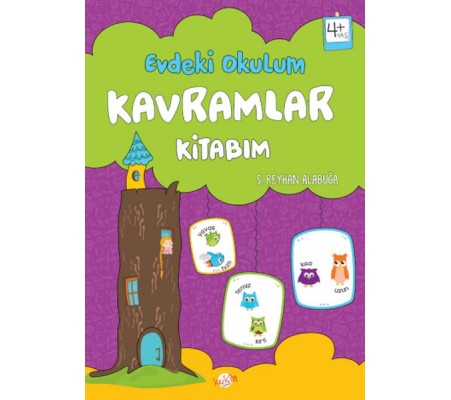 Evdeki Okulum Kavramlar Kitabım 4+Yaş