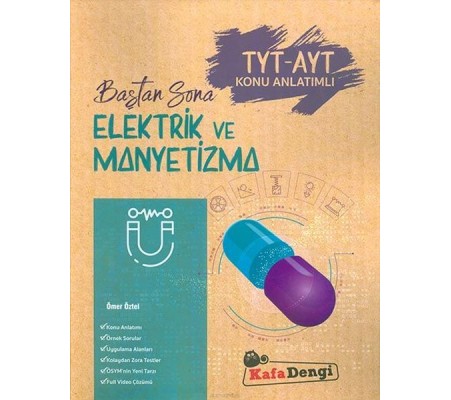 Kafa Dengi TYT-AYT Baştan Sona Elektrik ve Manyetizma Konu Anlatımlı