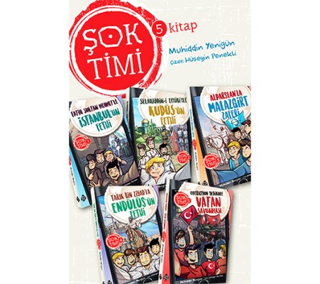 Şok Timi Seti - (5 Kitap)