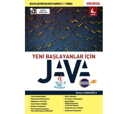 Yeni Başlayanlar İçin Java - Eğitim Videolu