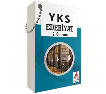 Delta Kültür YKS 2. Oturum Edebiyat Kartları