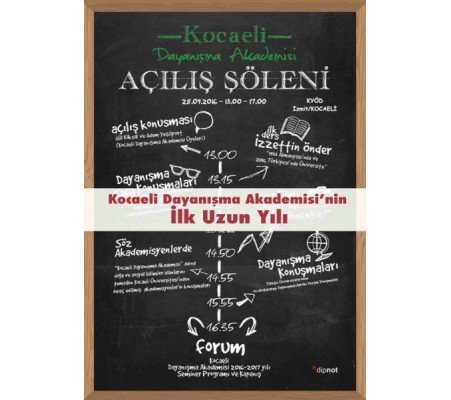 Kocaeli Dayanışma Akademisi’nin İlk Uzun Yılı