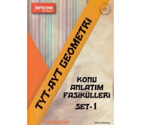 Kartezyen TYT AYT Geometri Konu Anlatım Fasikülleri Set 1 (Yeni)