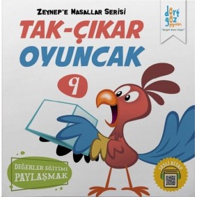 Zeynep’e Masallar Serisi 9 - Tak Çıkar Oyuncak Zeynep’e Masallar Serisi 9 - Tak Çıkar Oyuncak