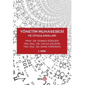 Yönetim Muhasebesi ve Uygulamaları