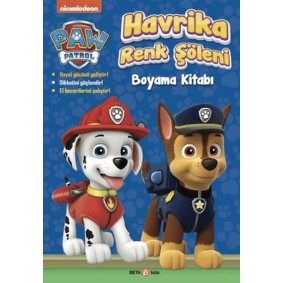 Paw Patrol Havrika Renk Şöleni Boyama Kitabı Paw Patrol Havrika Renk Şöleni Boyama Kitabı