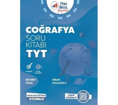 Yeni Nesil 2021 TYT Coğrafya Soru Kitabı