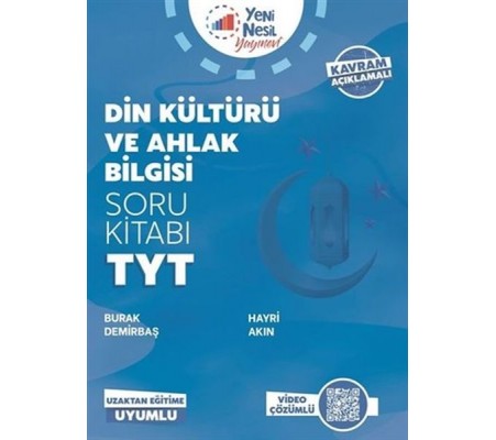 Yeni Nesil 2021 TYT Din Kültürü ve Ahlak Bilgisi Soru Kitabı