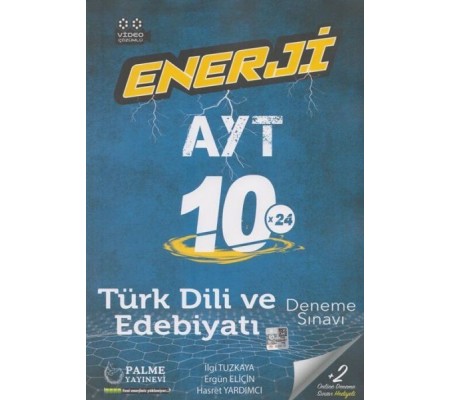 Palme AYT Türk Dili ve Edebiyatı Enerji 10x24 Deneme Sınavı