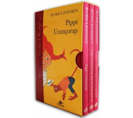 Pippi Uzunçorap Serisi Kutulu Özel Set (3 Kitap - Ciltli)