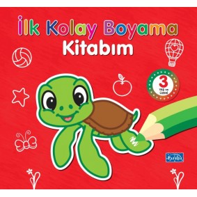 İlk Kolay Boyama Kitabım – 3 Yaş Üzeri İlk Kolay Boyama Kitabım – 3 Yaş Üzeri