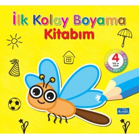 İlk Kolay Boyama Kitabım – 4 Yaş Üzeri İlk Kolay Boyama Kitabım – 4 Yaş Üzeri