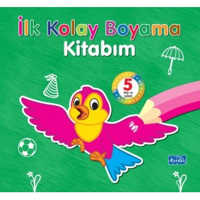 İlk Kolay Boyama Kitabım – 5 Yaş Üzeri İlk Kolay Boyama Kitabım – 5 Yaş Üzeri