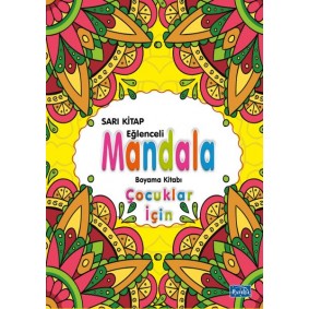 Çocuklar İçin Mandala Sarı Çocuklar İçin Mandala Sarı