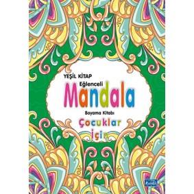 Çocuklar İçin Mandala Yeşil Çocuklar İçin Mandala Yeşil