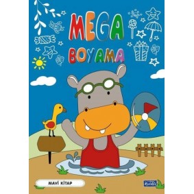 Mega Boyama Mavil Kitap