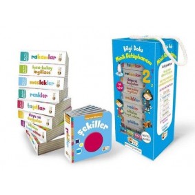İngilizce Destekli Bilgi Dolu Minik Kütüphanem - 9 Kitap Mavi Kutu İngilizce Destekli Bilgi Dolu Minik Kütüphanem - 9 Kitap Mavi Kutu