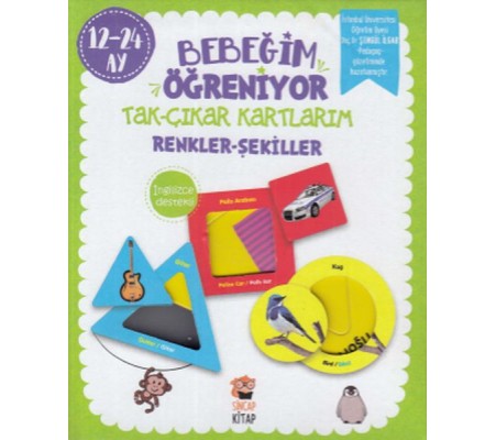 Bebeğim Öğreniyor - Tak Çıkar Kartlarım (12-24 Ay)